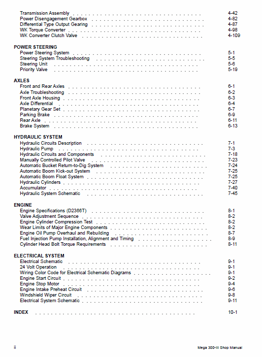 Doosan Daewoo Mega 300-iii Loader Service Manual