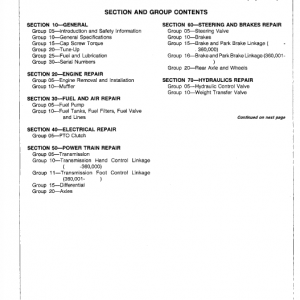 John Deere F910, F930 Front Mower Service Manual Tm-1301