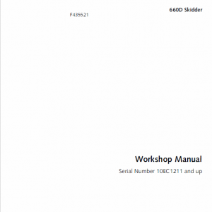 John Deere 660d Skidder Service Manual Tm-1124