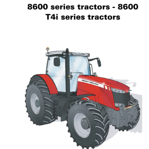 Massey Ferguson 8650, 8660, 8670, 8680, 8690 Tier 4i Tractor Service Manual