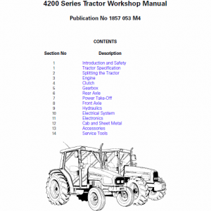 Massey Ferguson 4255, 4260, 4270 Tractor Service Manual