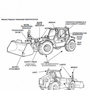 Massey Ferguson Mf 8947 Telescopic Handler Service Manual