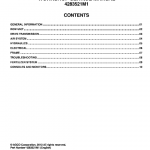 Massey Ferguson 9812 Planter Service Manual