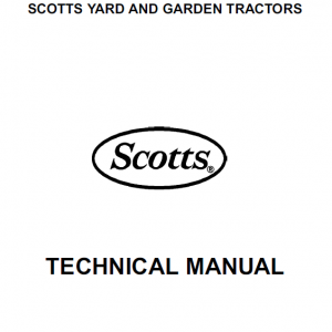 John Deere S2048, S2348, S2554 Scotts Tractor Manual Tm-1777