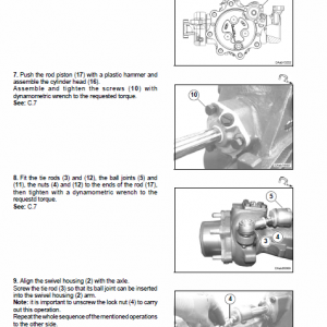 Massey Ferguson Mf3600 V – S – F – Ge Series Tractors Workshop Manual