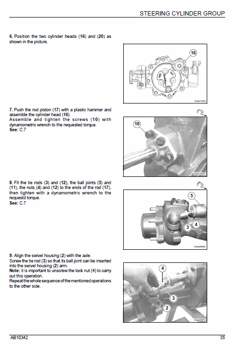 Massey Ferguson Mf3600 V – S – F – Ge Series Tractors Workshop Manual