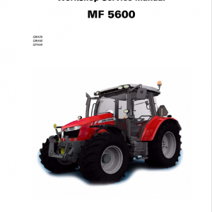 Massey Ferguson 5611, 5612, 5613 Tractors Repair Service Manual