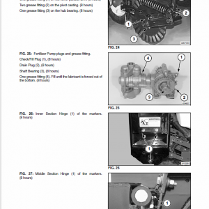 Massey Ferguson 8202, 8222 Planter Service Manual