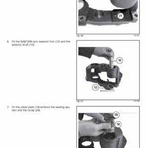 Massey Ferguson 6612, 6613, 6614, 6615 Tractor Service Manual