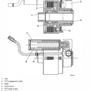 Massey Ferguson 3425f, 3435f, 3445f, 3455f Tractor Service Manual