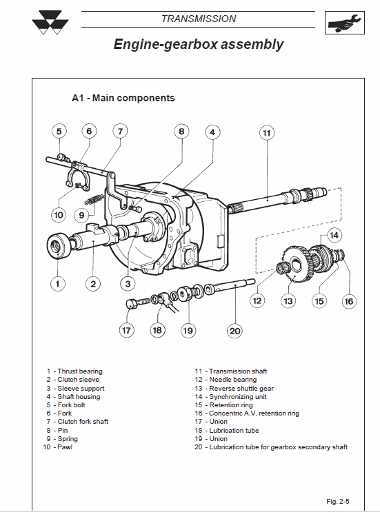 Massey Ferguson 2210, 2225, 2235 Tractor Service Manual