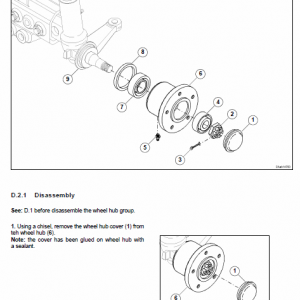 Massey Ferguson Mf3600 V – S – F – Ge Series Tractors Workshop Manual