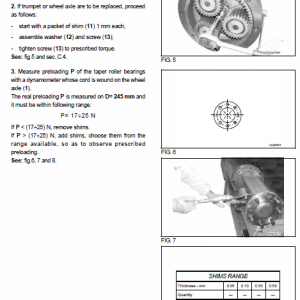 Massey Ferguson Mf3600 V – S – F – Ge Series Tractors Workshop Manual