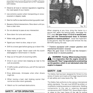 Massey Ferguson 8110, 8120, 8130 Tractor Service Manual