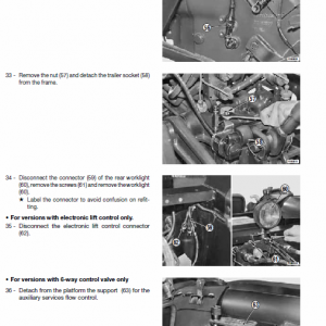 Massey Ferguson 3425f, 3435f, 3445f, 3455f Tractor Service Manual