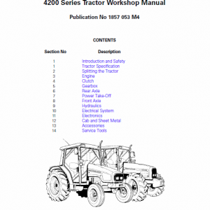 Massey Ferguson 4225, 4235, 4245 Tractor Service Manual