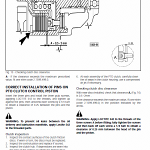 Massey Ferguson 3315, 3325, 3330 Tractor Service Manual