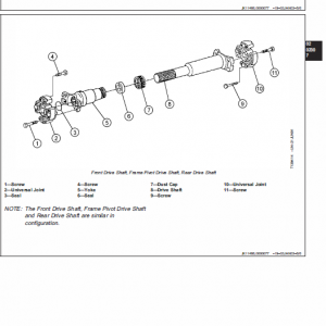 John Deere 1490d Harvester Service Manual Tm-2238