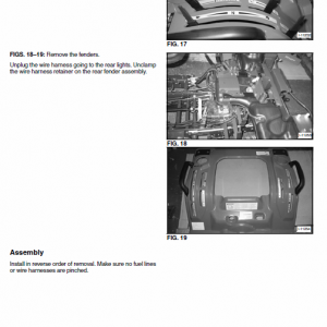 Massey Ferguson Gc2400, Gc2410, Gc2600, Gc2610 Tractors Service Workshop Manual