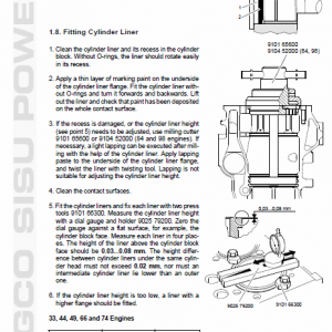 Massey Ferguson 6612, 6613, 6614, 6615 Tractor Service Manual