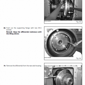 Massey Ferguson 7465, 7475, 7480 Tractor Service Manual