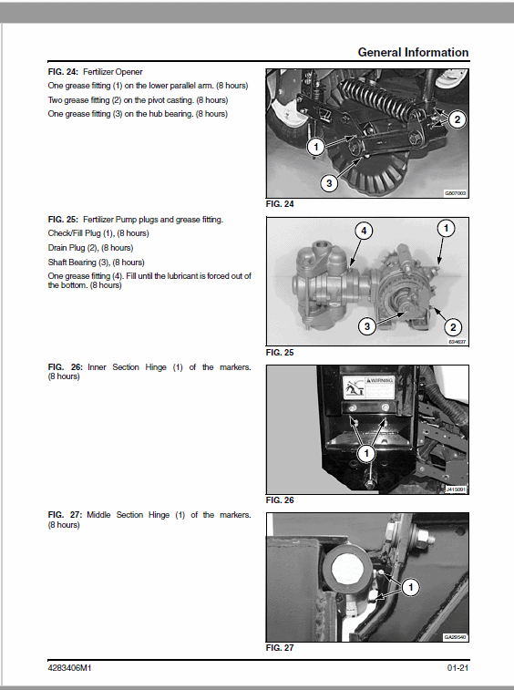 Massey Ferguson 8202, 8222 Planter Service Manual