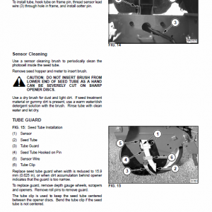 Massey Ferguson 8816, 8824 Planter Service Manual