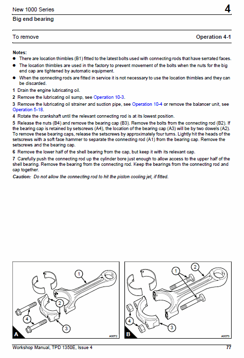 Perkins Engines 1000 Series Workshop Repair Service Manual