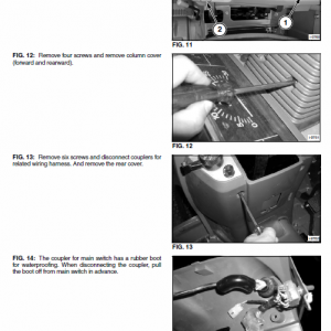 Massey Ferguson 1528, 1531 Tractors Service Workshop Manual