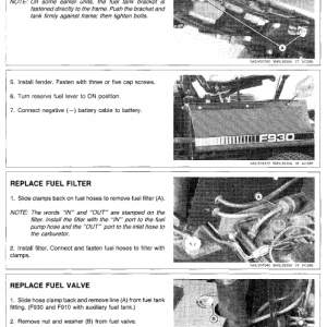 John Deere F910, F930 Front Mower Service Manual Tm-1301