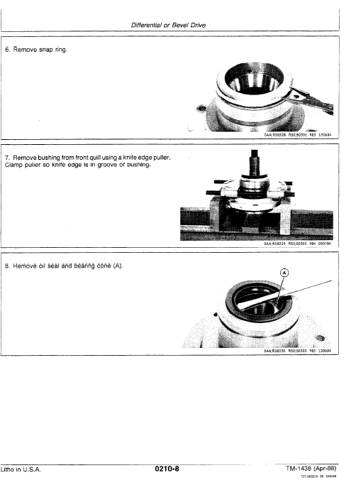 John Deere 540d, 548d Skidder Service Manual