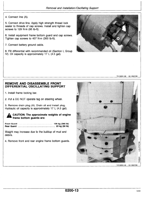 John Deere 640d, 648d Skidder Service Manual