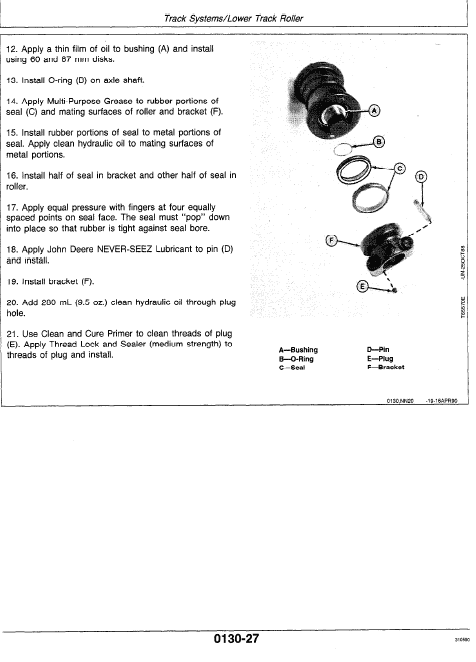 John Deere 793d Feller Buncher Service Manual Tm-1416