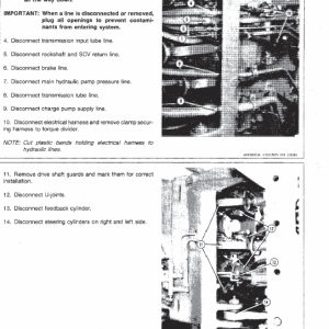 John Deere 8450, 8650 Tractor Service Manual Tm-1355