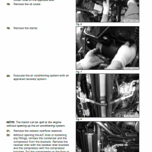 Massey Ferguson 4608, 4609, 4610 Tractors Service Workshop Manual