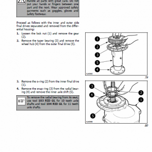 Massey Ferguson 2430, 2435, 2440 Tractor Service Manual