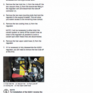 Doosan Daewoo G420e, G424e Tier 2 Lp Engine Forklift Service Manual