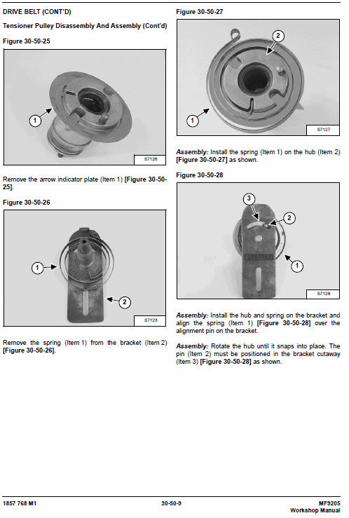 Massey Ferguson Mf 9205 Telescopic Handler Service Manual