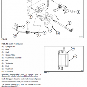 Massey Ferguson 1523 Tractors Service Workshop Manual