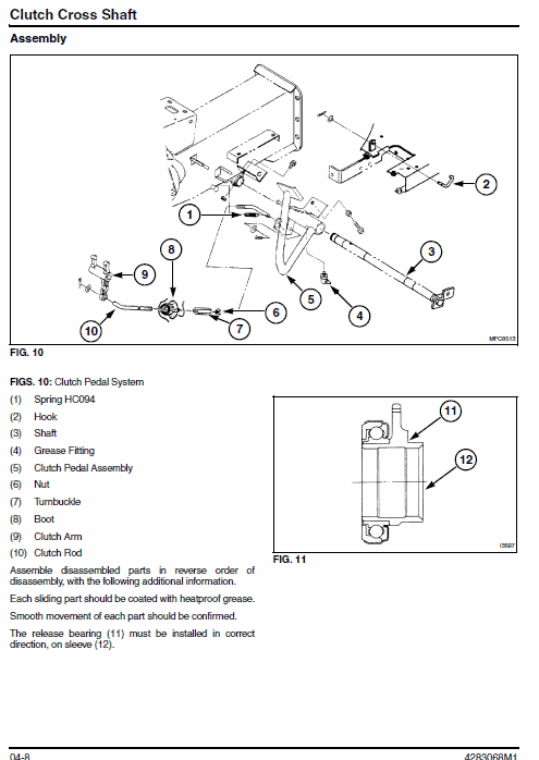 Massey Ferguson 1523 Tractors Service Workshop Manual