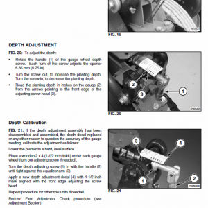 Massey Ferguson 8936 Planter Repair Service Manual