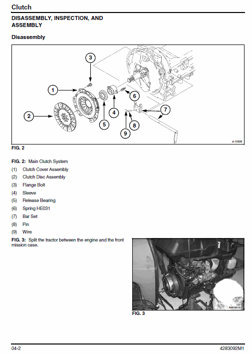 Massey Ferguson 1529, 1532 Tractors Service Workshop Manual