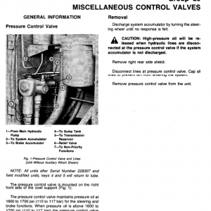 John Deere 740 Skidder Service Manual Tm-1059 & Tm-1101