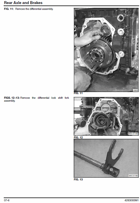 Massey Ferguson Gc2400, Gc2410, Gc2600, Gc2610 Tractors Service Workshop Manual