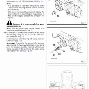 Massey Ferguson 6445, 6455, 6460, 6465, 6470, 6475, 6480 Tractor Service Manual