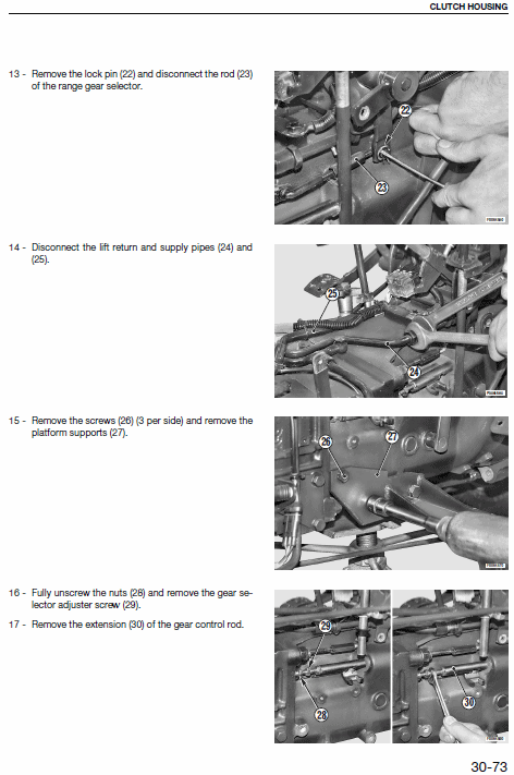 Massey Ferguson 2405, 2410, 2415 Tractor Service Manual