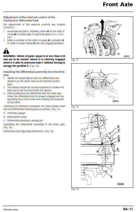 Massey Ferguson 3340, 3350, 3355 Tractor Service Manual