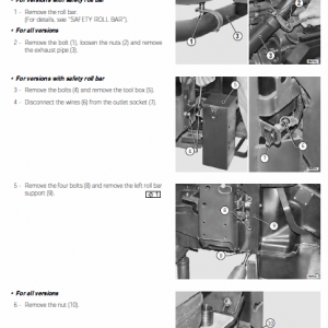 Massey Ferguson 3425s, 3435s, 3445s, 3455s Tractor Service Manual