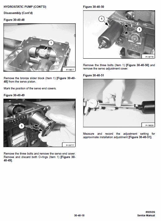 Massey Ferguson Mf 8925, 8926 Telescopic Handlers Service Manual