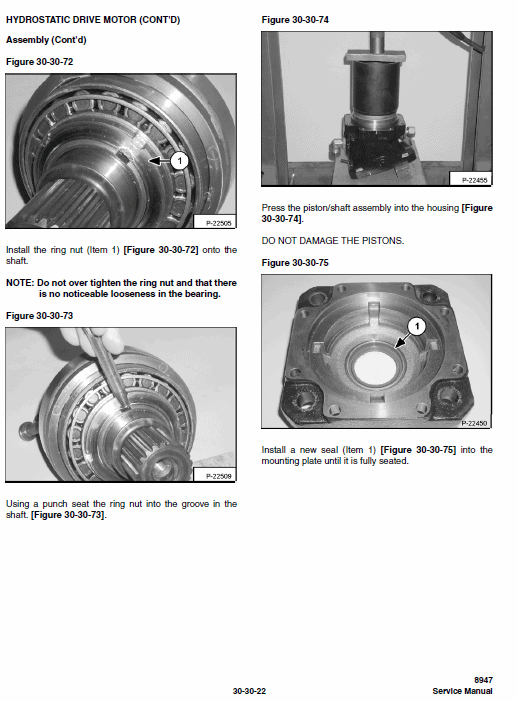 Massey Ferguson Mf 8947 Telescopic Handler Service Manual